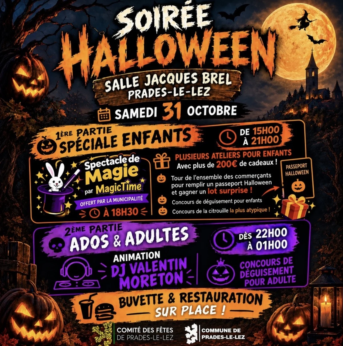 Halloween à Prades-le-Lez